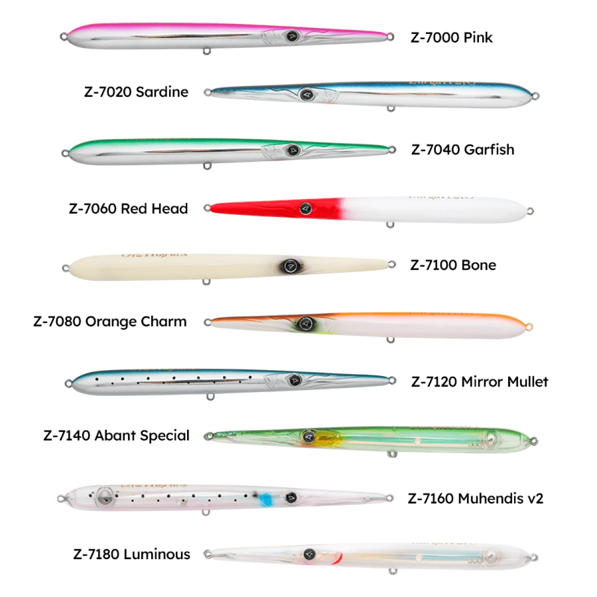 HANFISH Zargan Serisi 21 cm 30 gr Floating (Su Üstü) Maket Yem - Z-7000 Pink
