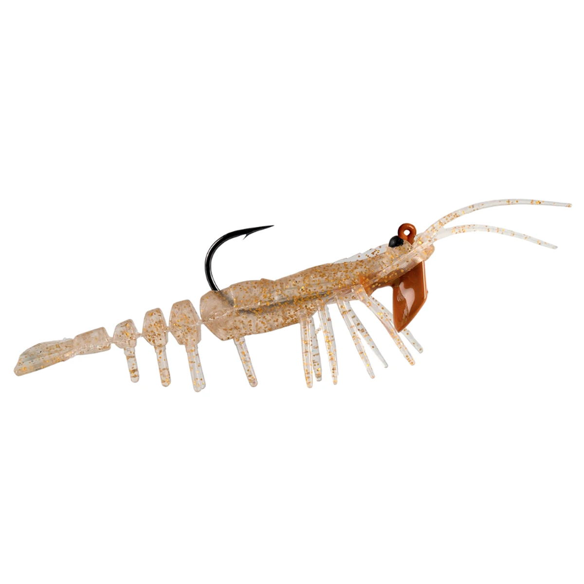 HANFISH Teke Shrimp Serisi 7.5 cm 7 gr Silikon KaridesTeke TK-502 Sandy Shrimp