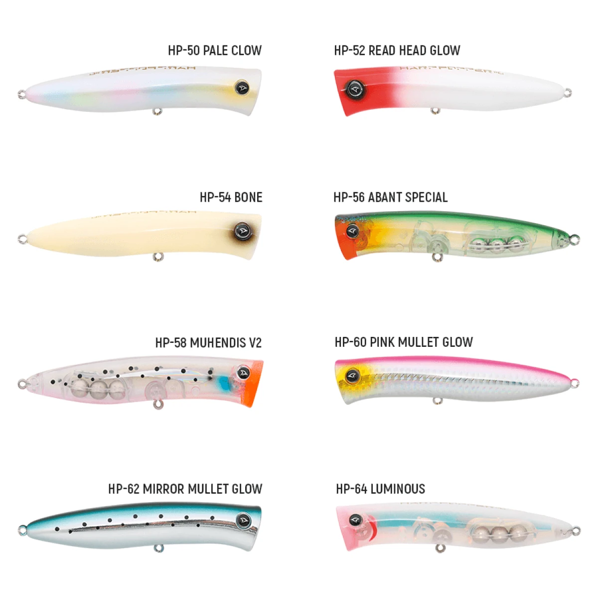 HANFISH Harp Popper 110 Hp Serisi 11 cm 28 gr Floating (Su Üstü) Maket Yem Hp-54 Bone