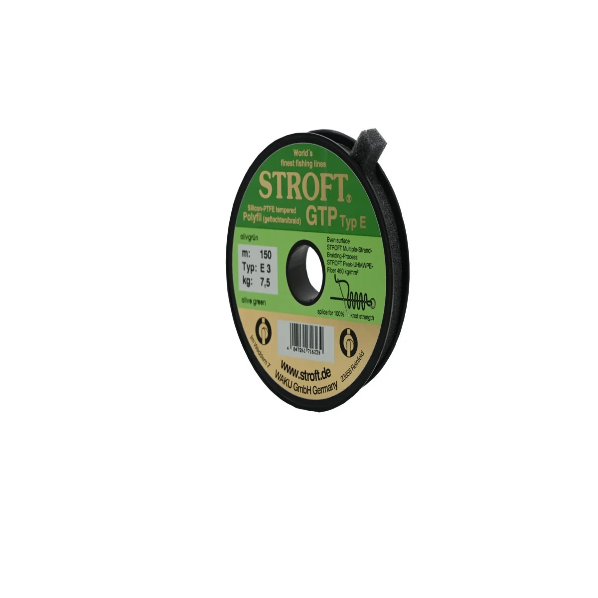 Stroft Gtp Typ E Örgü Misina Oliven Green 150M - E04