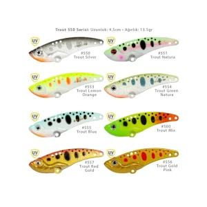 DEEPPIKE VIB Trout 4,5 cm 8 gr Jig Yem UV