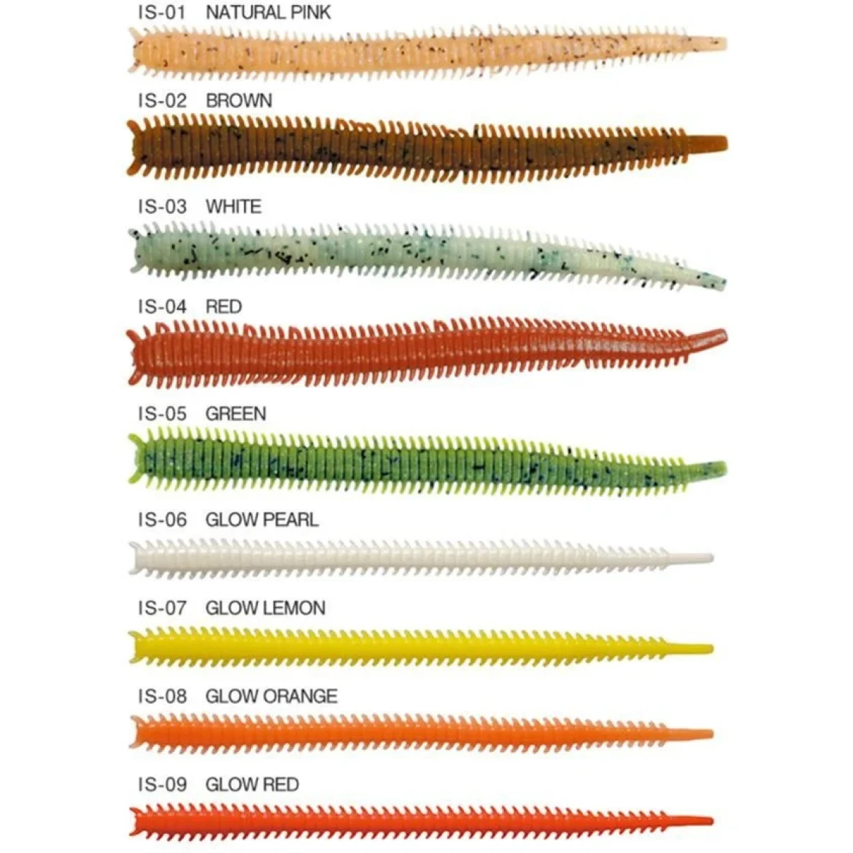 MARUKYU Power Isome Large 11cm Silikon Yem - Glow Orange