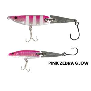 RYUJI Metal Jack Jig Yem 10gr - PINK ZEBRA GLOW
