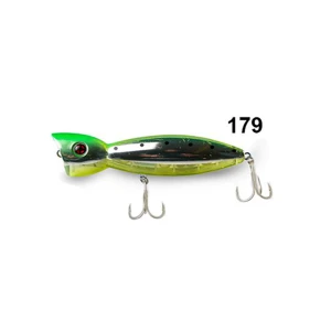 FUJIN La-Nina Maket Balık Su Üstü Popper - 179UVGreenSardine