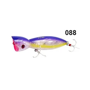 FUJIN La-Nina Maket Balık Su Üstü Popper - 088GhostPurple