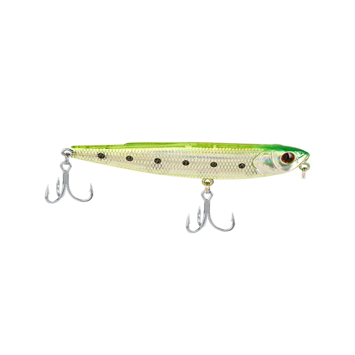 Fujin Walkie Dog 90mm 11gr Su Üstü Maket Balık - 179 UV Green Sardine
