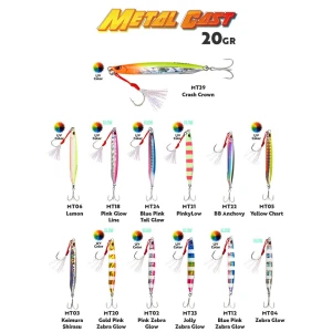 Fujin Metal Cast 20gr Light Jig Metal Yem