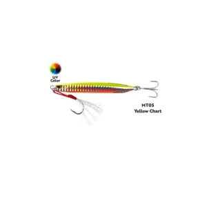 Fujin Metal Cast 60gr Shore Jig Metal Yem - MT05 Yellow Chart