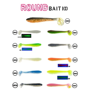 Fujin Round Bait 100mm Silikon Balık