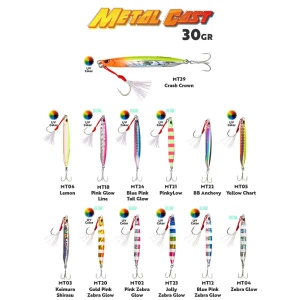 Fujin Metal Cast 30gr Shore Jig Metal Yem