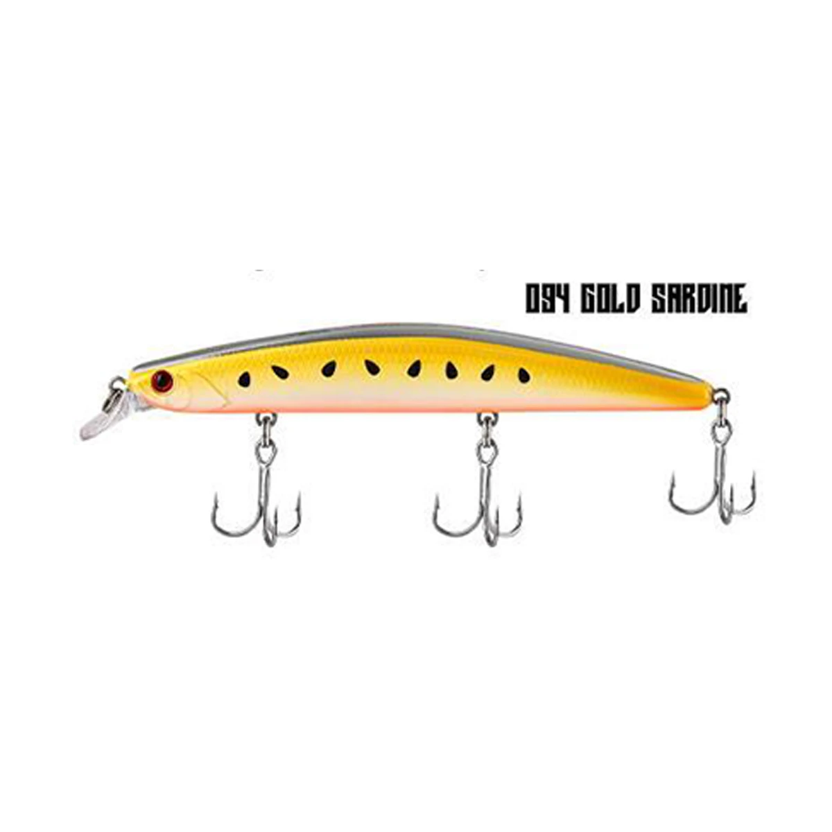Fujin Z-Bass Minnow 125F 21gr Maket Balık - 094 Gold Sardine