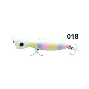 FUJIN La-Nina Maket Balık Su Üstü Popper - 018PearlRainbowGlow