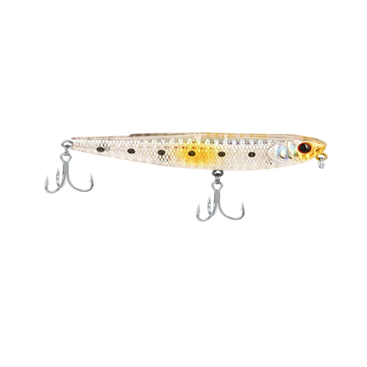 Fujin Walkie Dog 90mm 11gr Su Üstü Maket Balık - 03T Trans Iwashi