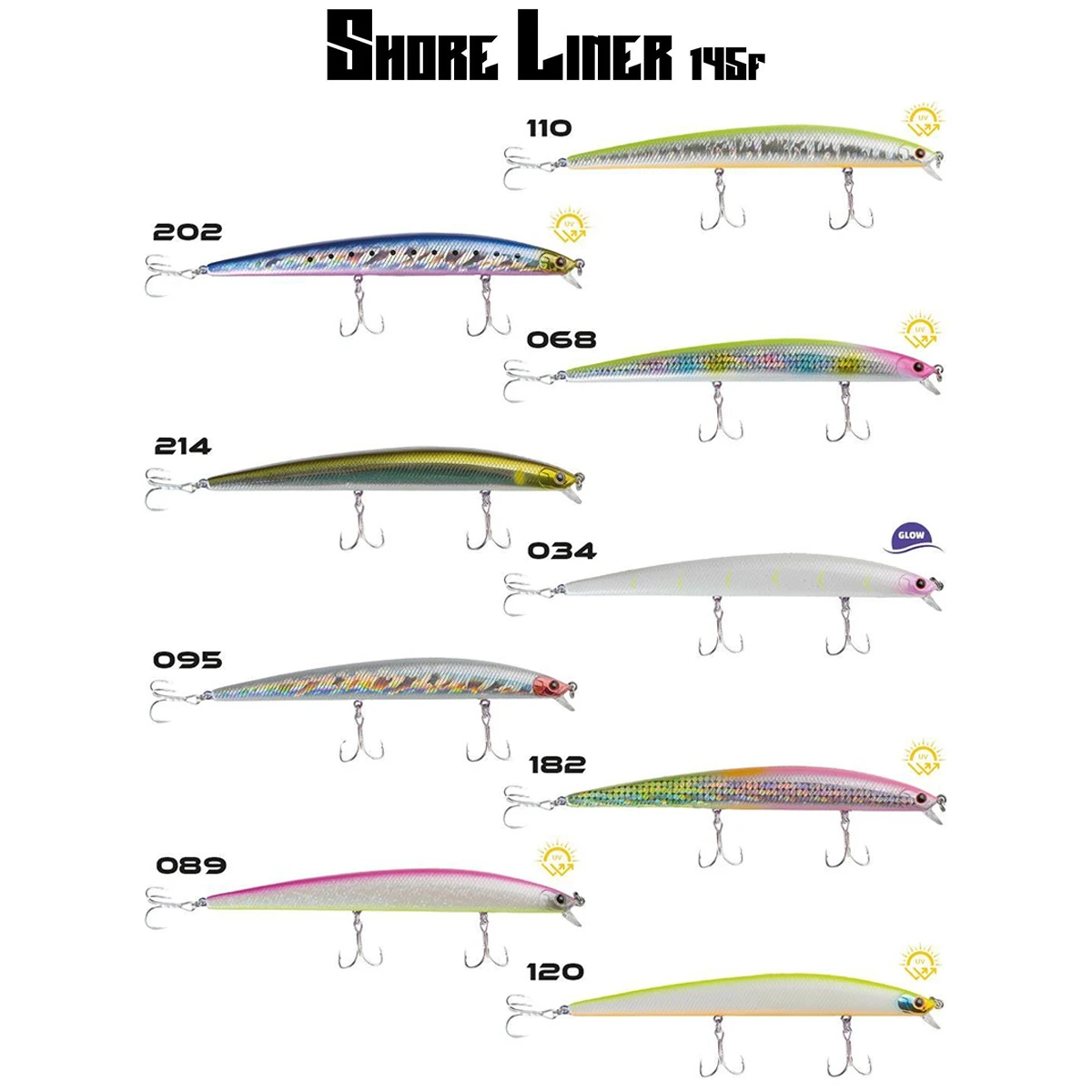 Fujin Shore Liner 145mm 20gr Floating Maket Balık - 120NacreLemon