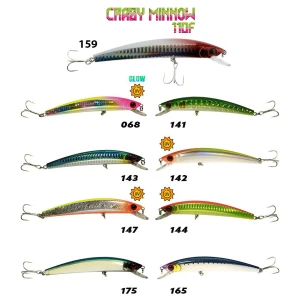 Fujin Crazy Minnow 110F 12gr Maket Balık