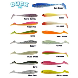 Fujin Duck Tail 9cm Silikon Balık