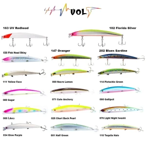 Fujin Volt VL125S 14gr 12.5cm Slow Sinking Maket Balık