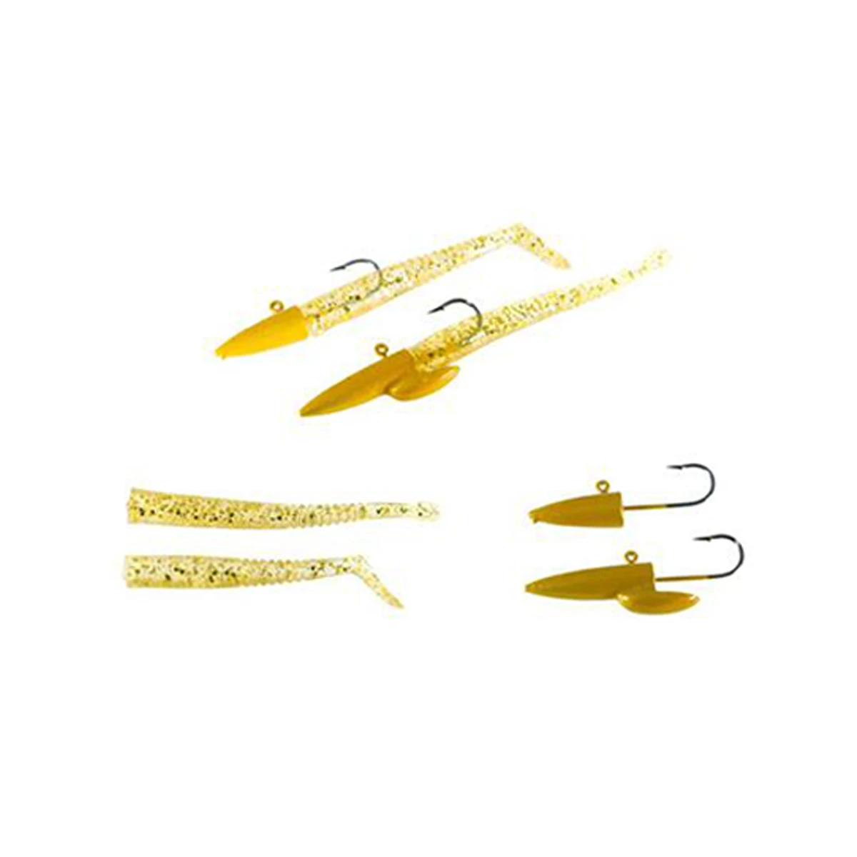Fujin Micro Sandeel Kit - 04Gold