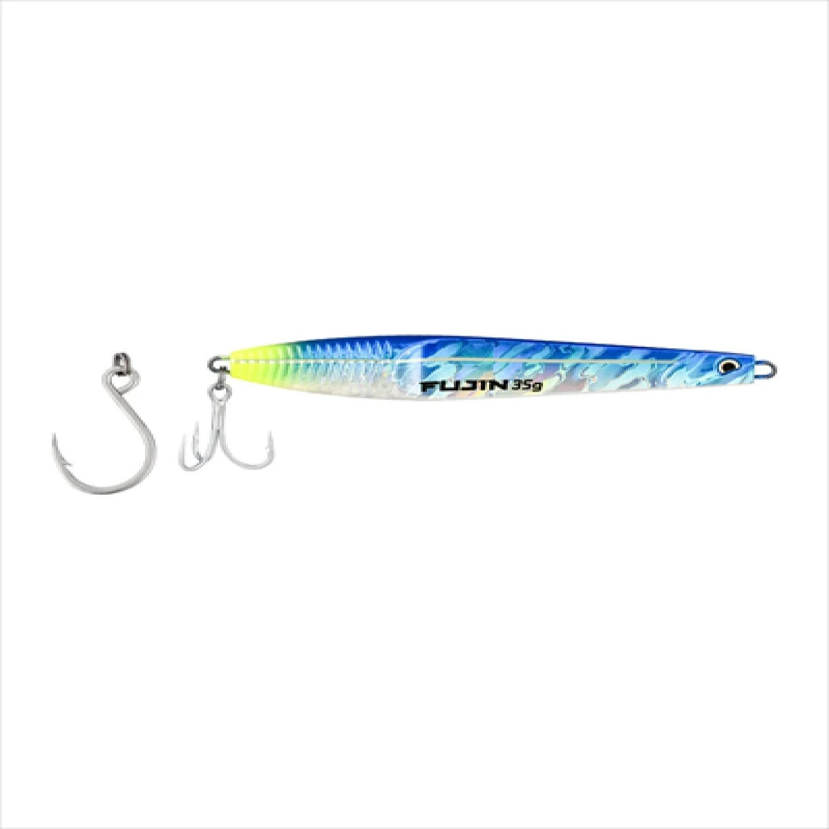 Fujin Jigeer 28gr 10cm Jig - MT36 Blue Chrome