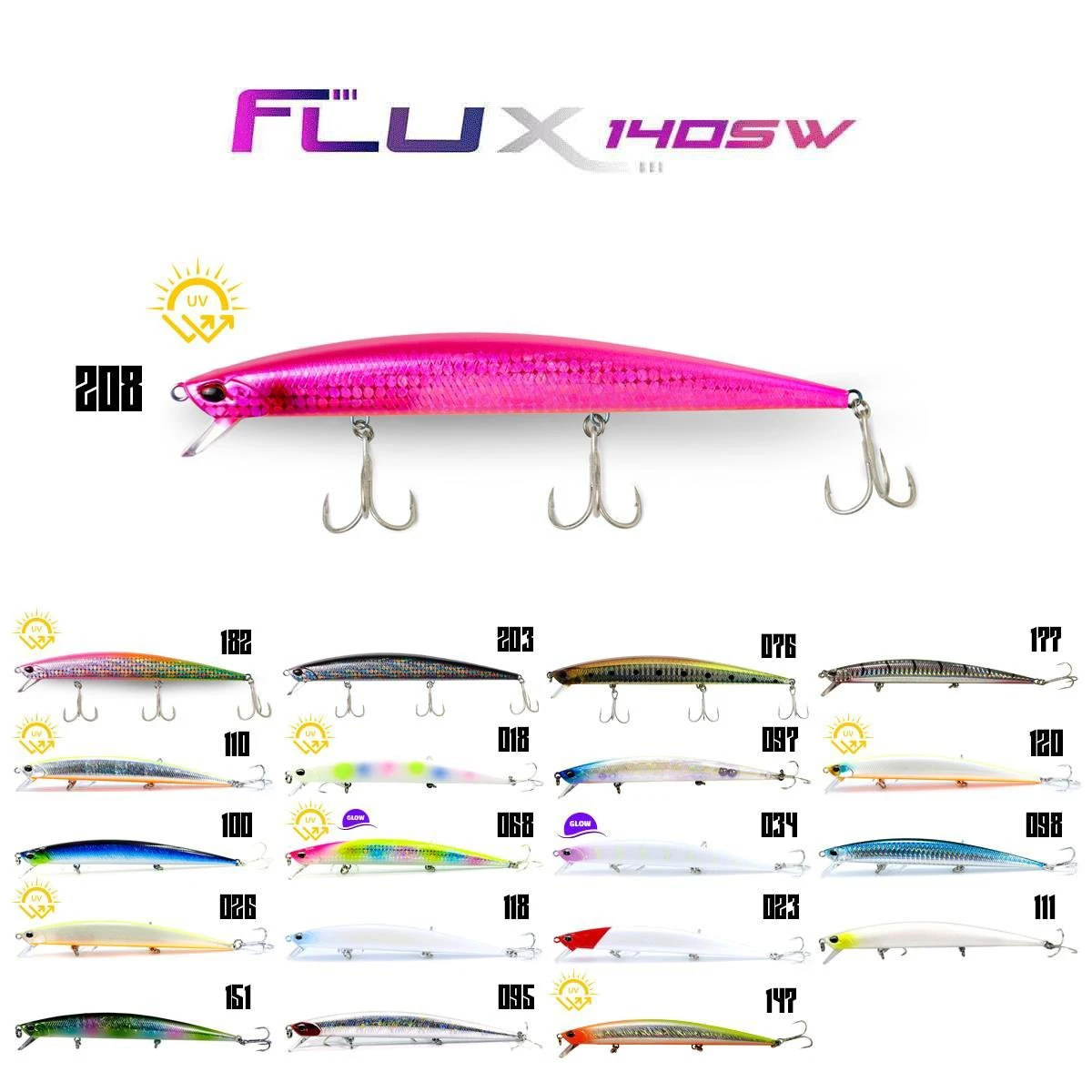 Fujin Flux 140mm 18gr Floating Maket Balık - 110TequilaHalo