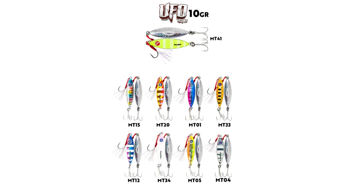Fujin UFO Micro Jig 10gr - MT34 Glow Purple | Avfoni