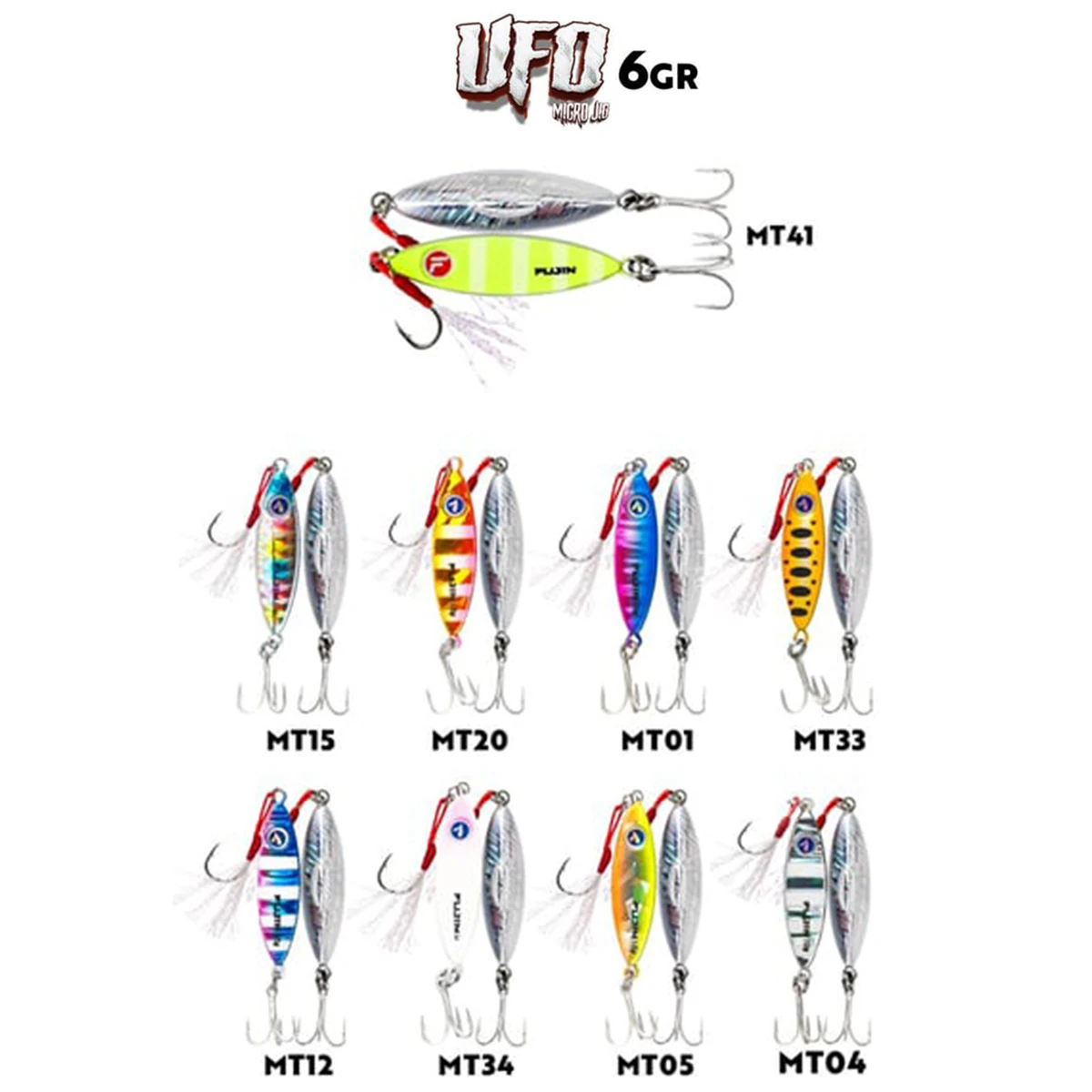 Fujin UFO Micro Jig 6gr - MT01 Blue Pink