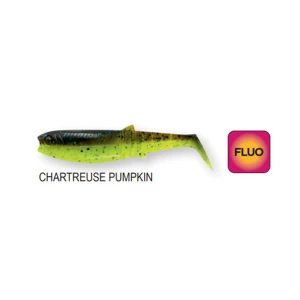 Savage Gear Cannibal Shad 8cm 5gr Sahte Balık - Chartreuse Pumpkin