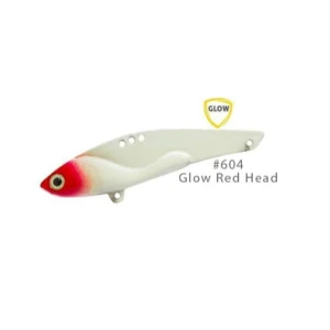 DEEPPIKE Deepvib 600 Vibrasyon Yem Serisi 22gr UV Glow Color - 604GlowRedHead