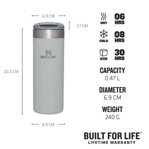 STANLEY The Aerolight Transit Mug 0,47 L Fog Matellic