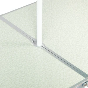 FUNKY CHAIRS Şemsiyeli Katlanabilir Piknik Masası - Gri