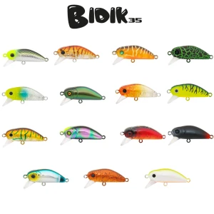 HANFISH Bıdık Serisi 3,5 cm 3,1 gr Floating Sinking (Yavaş Batan) Maket Yem
