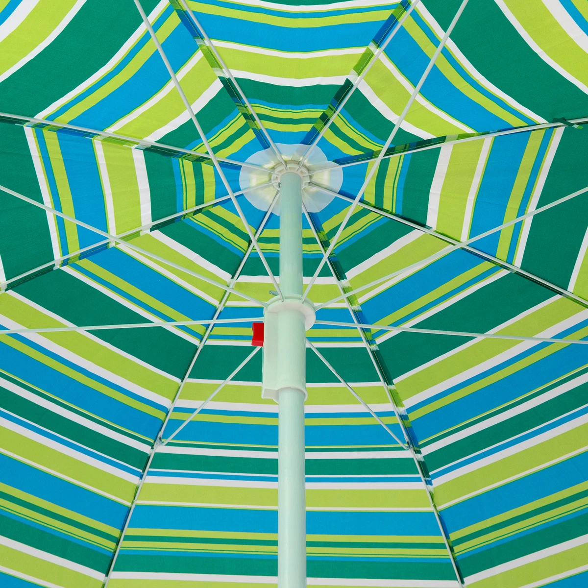 FUNKY CHAIRS Şemsiyeli Tabureli Katlanabilir Piknik Masası Seti - Ahşap Desen