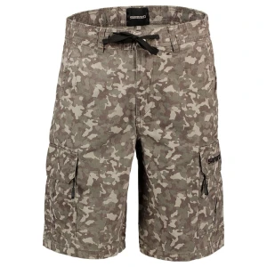 SHIMANO Cargo Shorts Grey Camo - M
