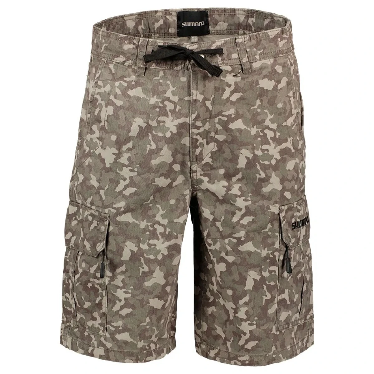 SHIMANO Cargo Shorts Grey Camo - M