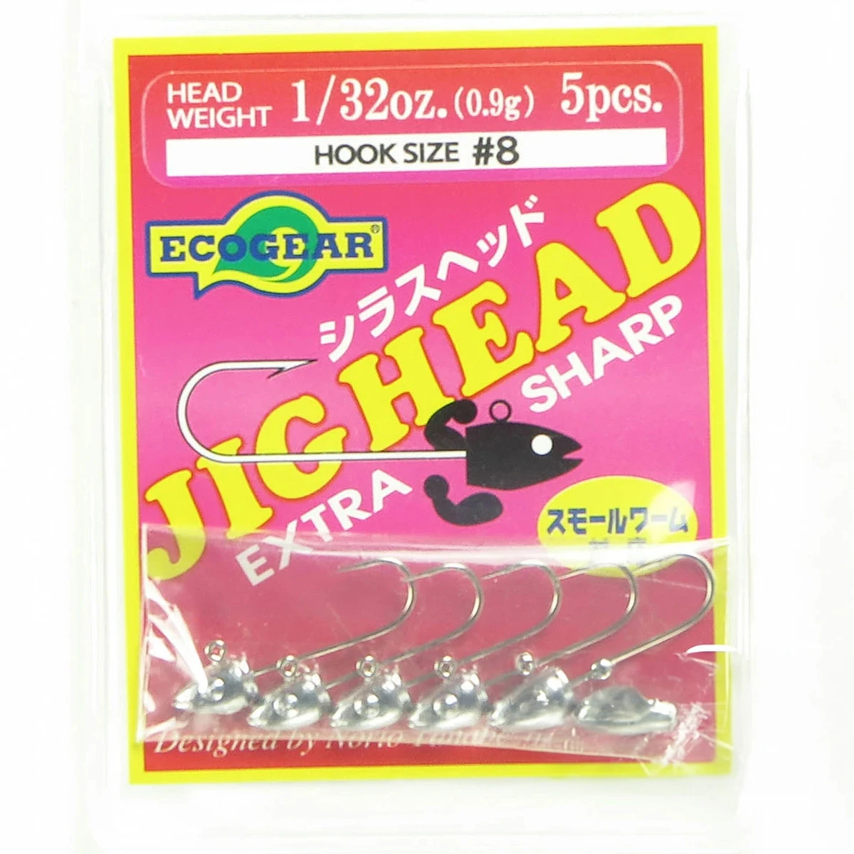 ECOGEAR Shirasu Jig Head 0,9gr #8