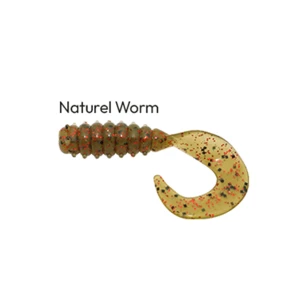 HANFISH Gurt 7 Cm Silikon Yem - GT-62 Naturel Worm