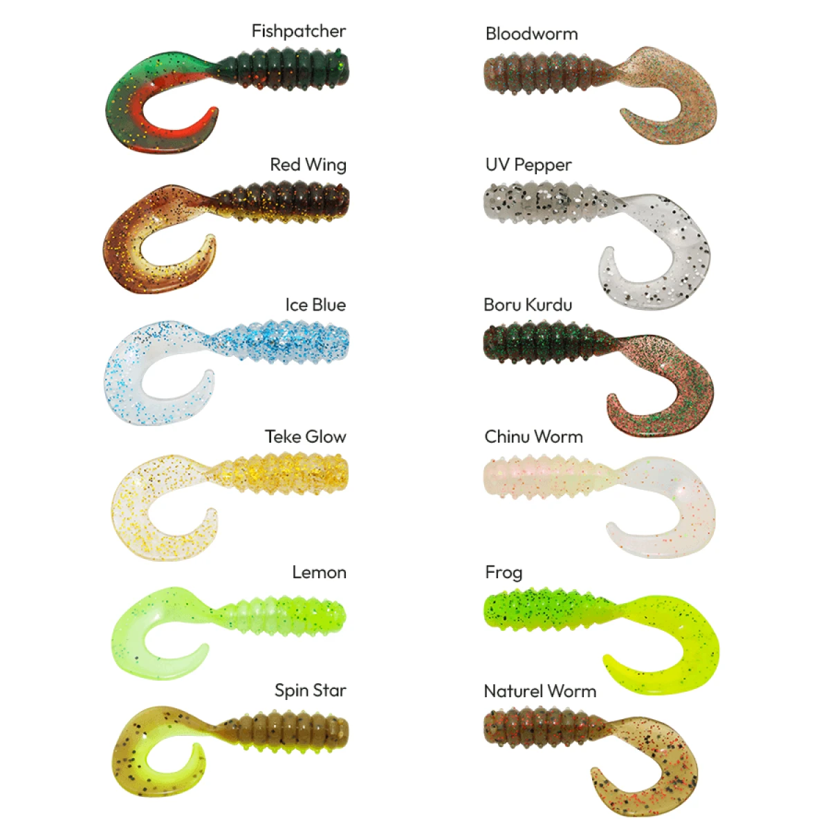 HANFISH Gurt 7 Cm Silikon Yem