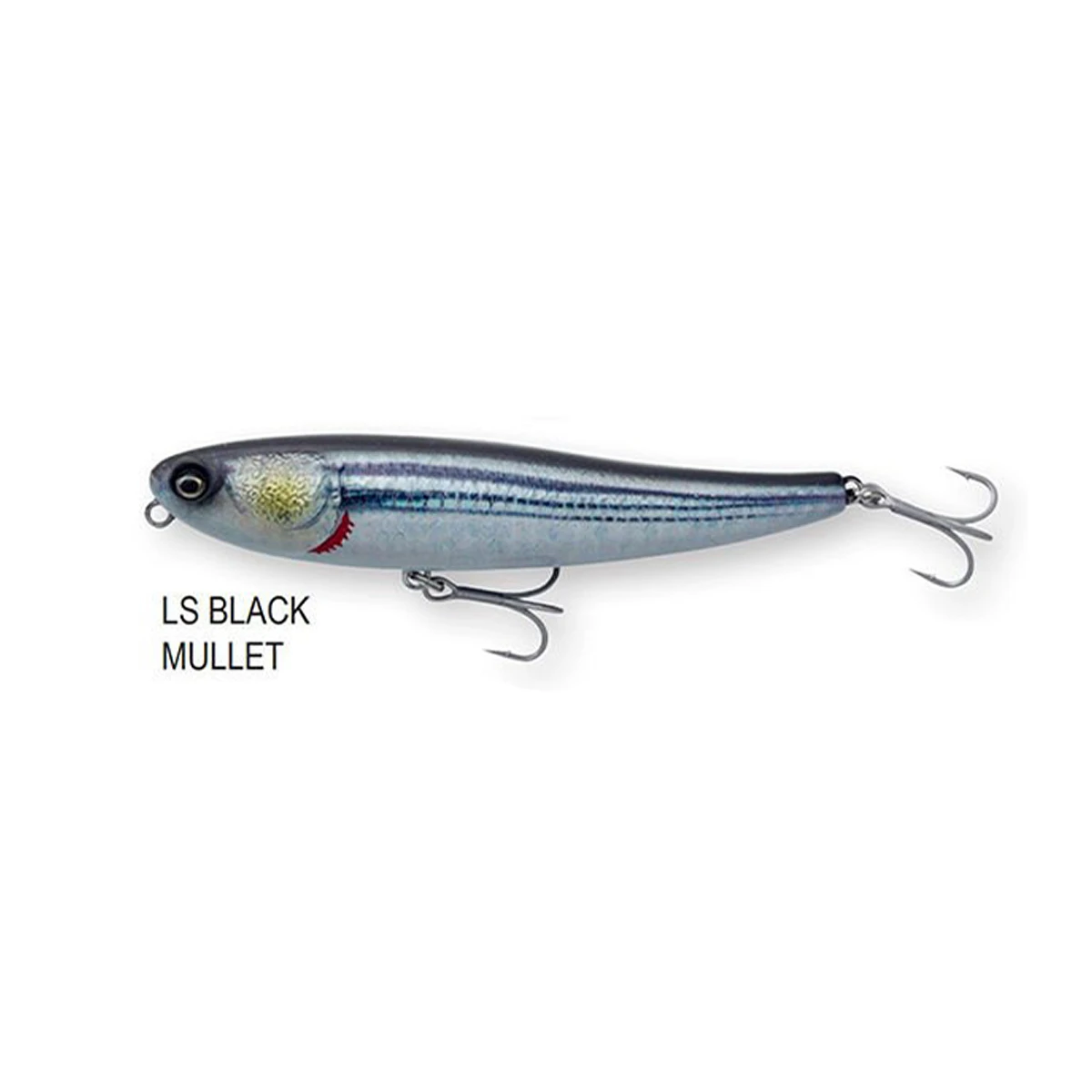 Savage Gear Bullet Mullet 8 cm 8gr Suni Yem - LS Black Mullet