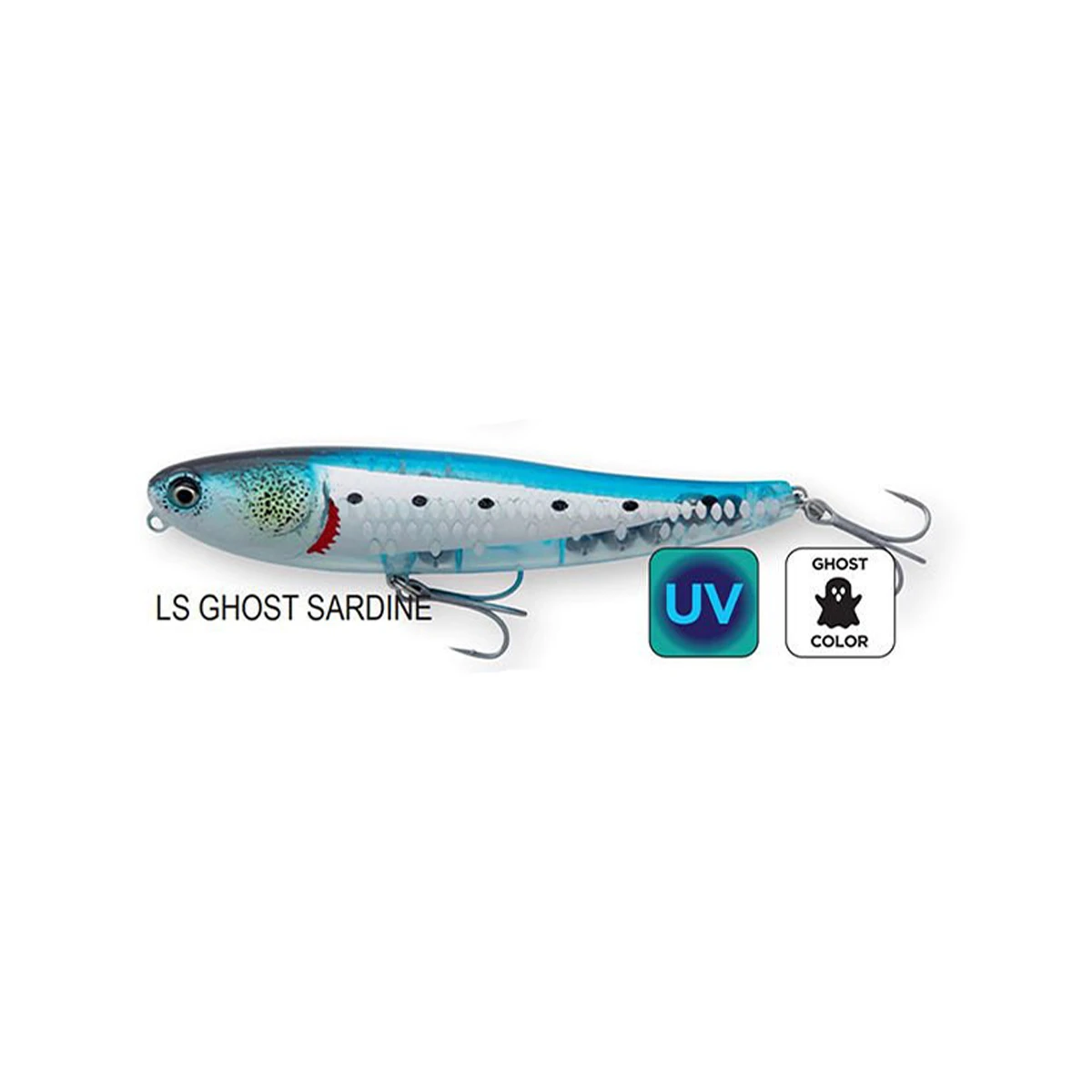 Savage Gear Bullet Mullet 8 cm 8gr Suni Yem - LS Ghost Sardine