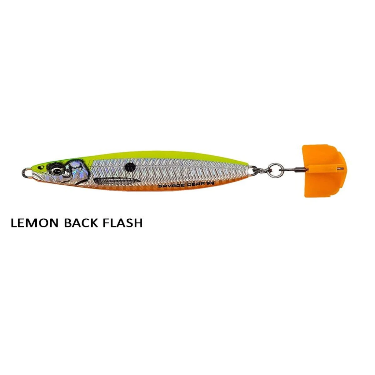 Savage Gear Psycho Sprat 7.7cm 28gr Sahte Balık - Lemon Back Flash