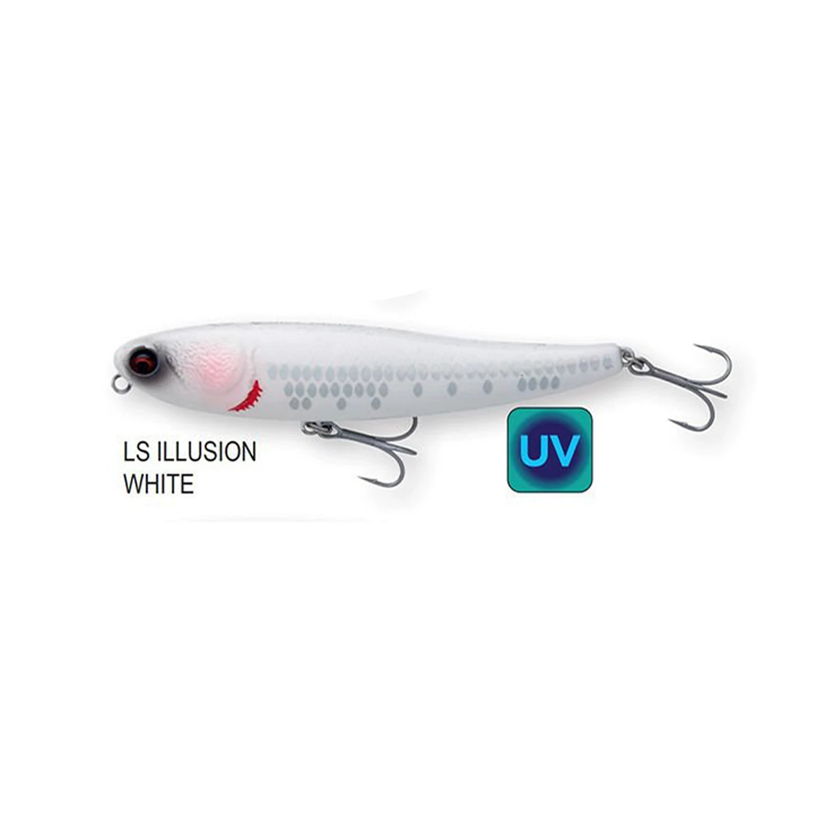 Savage Gear Bullet Mullet 8 cm 8gr Suni Yem - LS Illusion White