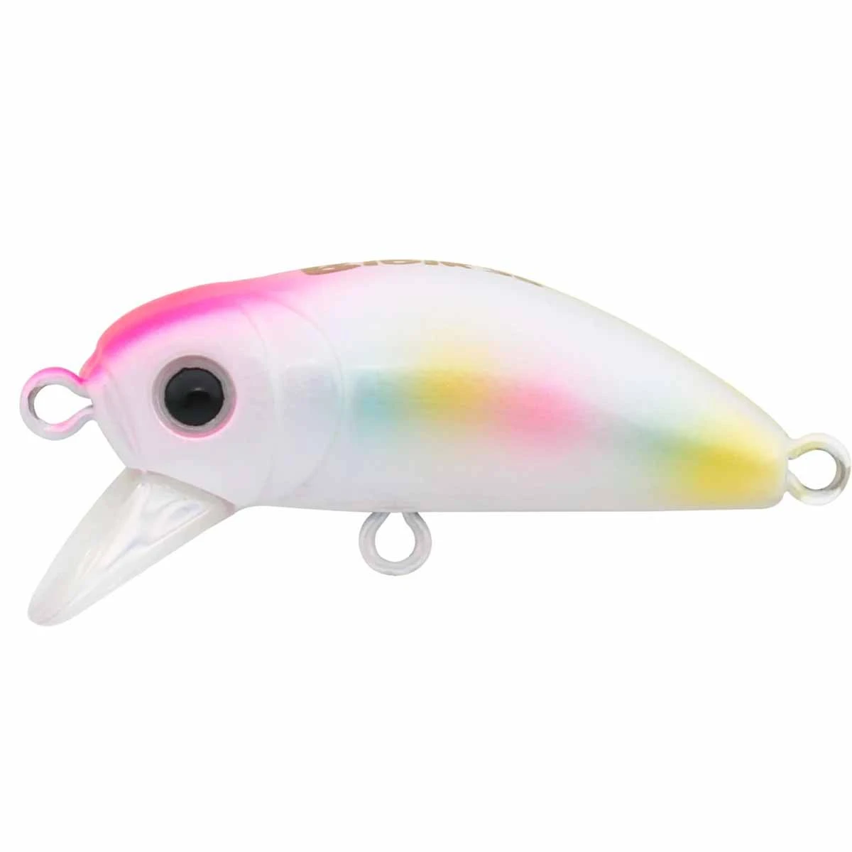 HANFISH Bıdık Serisi 3,5 cm 3,1 gr Floating Sinking (Yavaş Batan) Maket Yem 100 Peary Glow