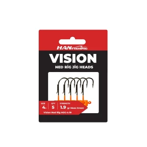 HANFISH Vision Ned Rig Light Jighead ORANGE