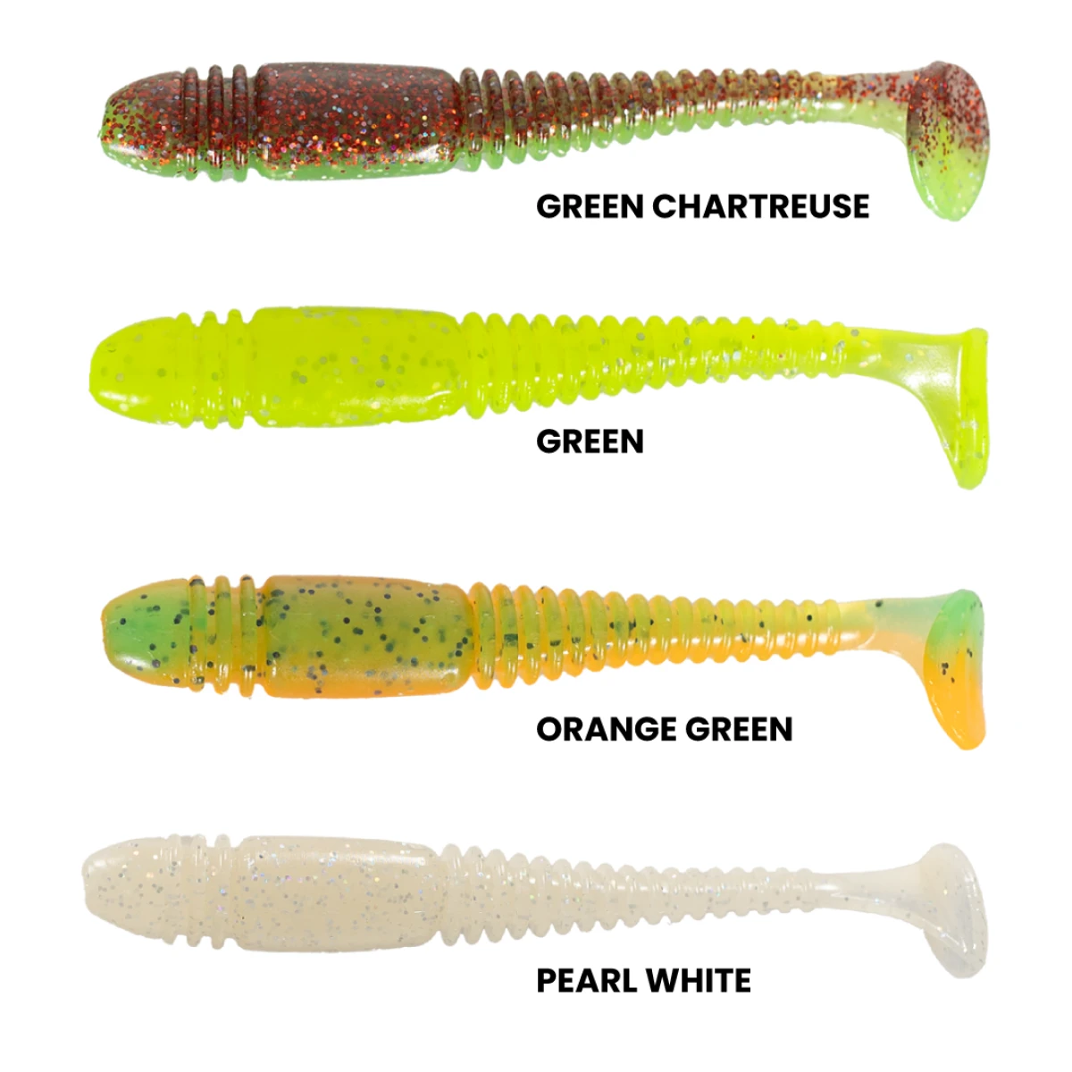 Ryuji Togo 8,5cm Silikon Yem (6 Adet) GREEN