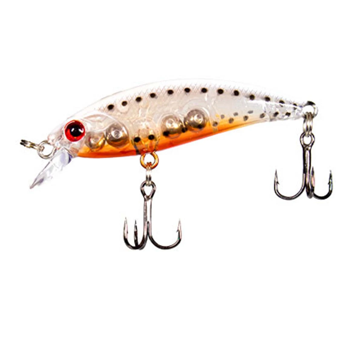 Ryuji Baby Minnow Sinking 5cm 4.5gr Maket Yem - GHOST SHRIMP GLOW