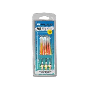 Ryuji V8 8cm 5.5gr Silikon Yem - LEMON BACK UV