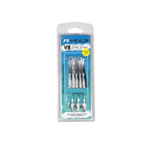 Ryuji V8 8cm 5.5gr Silikon Yem - BLACK BACK