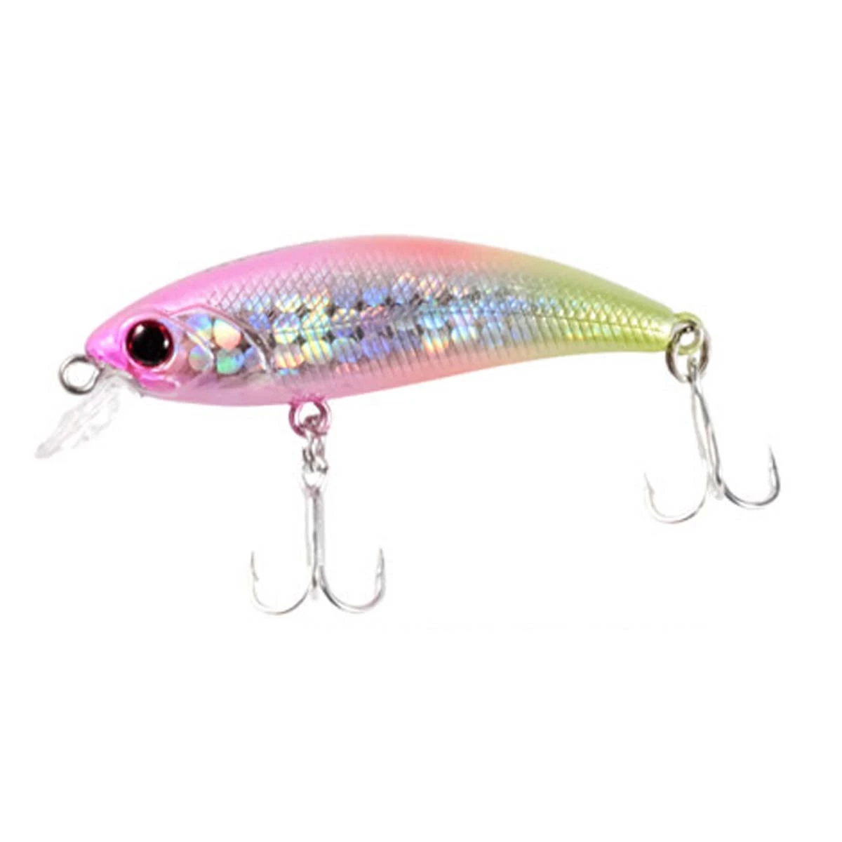 Ryuji Baby Minnow Sinking 5cm 4.5gr Maket Yem - RAINBOW UV