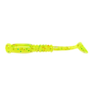 Ryuji Rock Tail 4cm Kokulu Silikon Yem (12 adet) - YELLOW UV