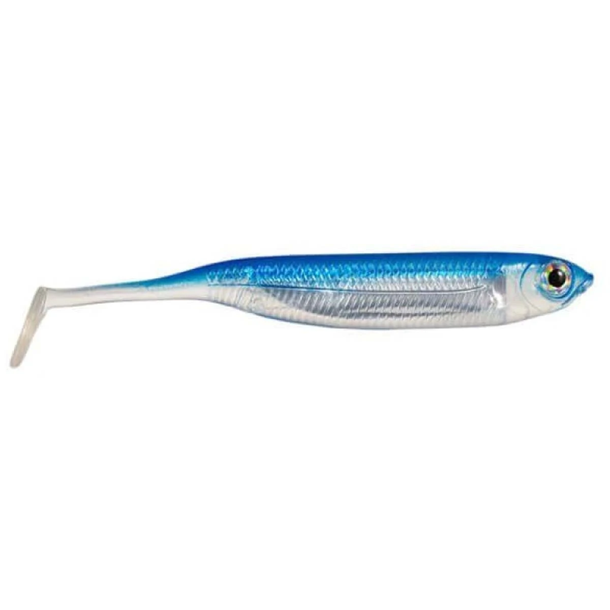 Ryuji Real Fish 10cm Silikon Yem (4 Adet)-BLUE